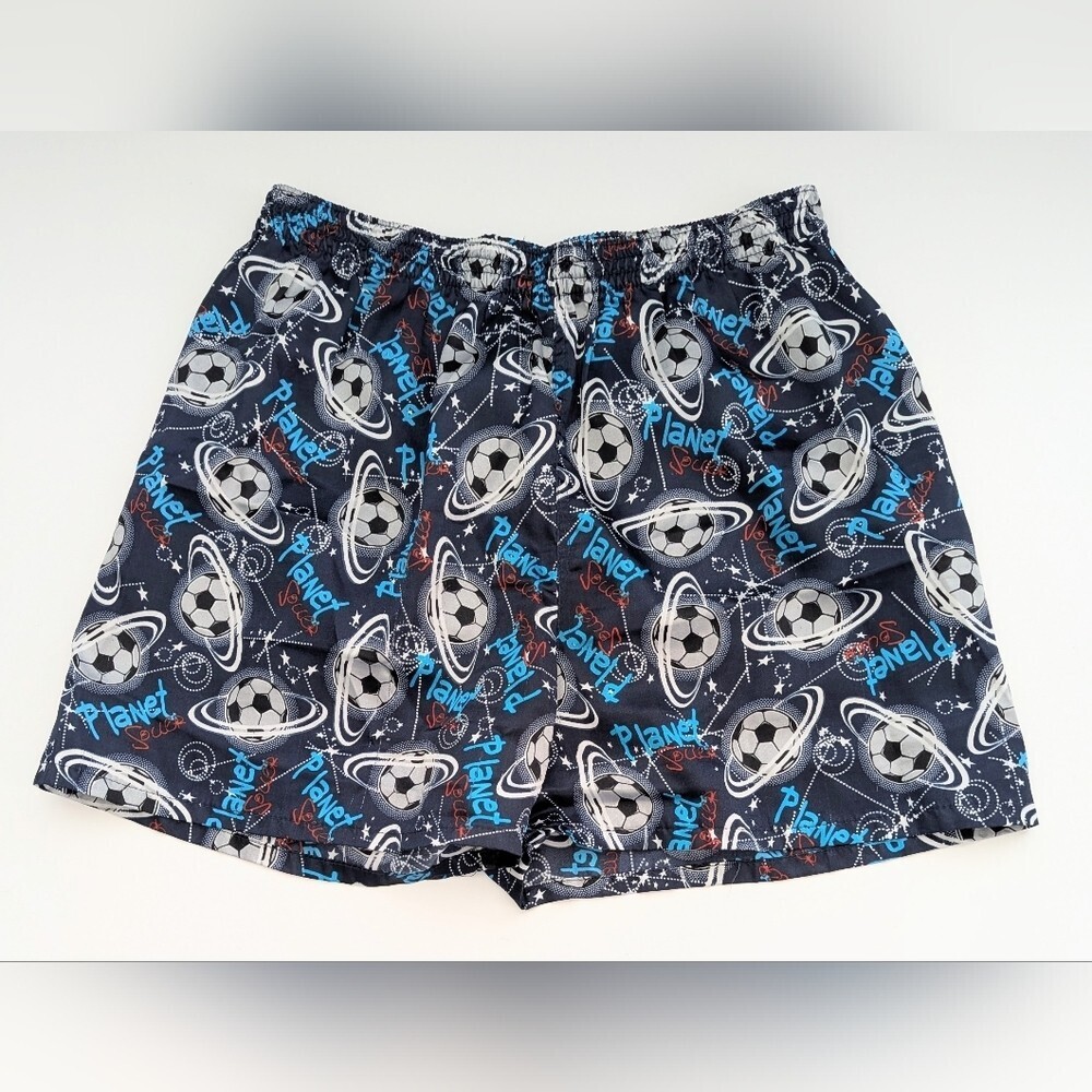 Boys' (Size 11-12 Years Old) Silky Sleep Shorts/Bottoms/Pyjamas
